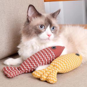 Cat Catnip Toy Fish
