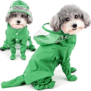 Waterproof Dog Raincoat with Hood